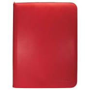 UltraPro - Vivid Collection 9 Pocket Zippered PRO-Binder: Red Thumb Nail