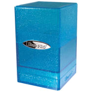 Ultra Pro Satin Tower Deck Box - Glitter Blue Thumb Nail