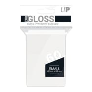 UltraPro Sleeves - PRO-Gloss Small - White (60)  Thumb Nail