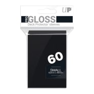 Ultra Pro Sleeves - PRO-Gloss Small - Black (60)  Thumb Nail