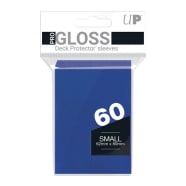 Ultra Pro Sleeves - PRO-Gloss Small - Blue (60) Thumb Nail