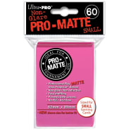 UPR Sleeves Pro Matte - 60 count - Small Size - Bright Pink Thumb Nail