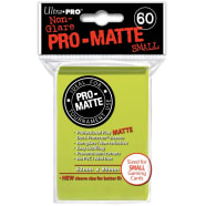 Ultra Pro Sleeves - 60 count - Small Size - Bright Yellow Thumb Nail