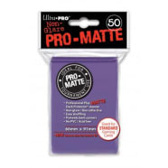 Ultra Pro Sleeves - 50 count - Pro-Matte - Purple Thumb Nail