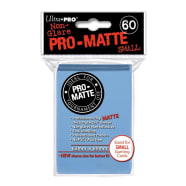 Ultra Pro Sleeves - 60 count - Pro Matte - Light Blue - Small Thumb Nail