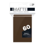UltraPro Sleeves - PRO-Matte Small - Brown (60) Thumb Nail