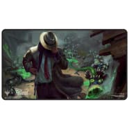 Universes Beyond: Fallout - Black-Stitched Playmat (X) - Mysterious Stranger Thumb Nail