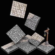 WarLock Tiles: Town & Village Tiles - Town Square Expansion Thumb Nail