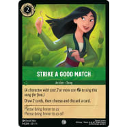 Strike A Good Match Thumb Nail