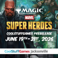 Magic: the Gathering - Marvel Super Heroes Prerelease Flight - Jacksonville - 1PM Saturday  Thumb Nail
