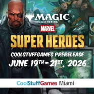 Magic: the Gathering - Marvel Super Heroes Prerelease Flight - Miami - 1PM  Sunday  Thumb Nail