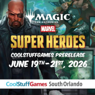 Magic: the Gathering - Marvel Super Heroes Prerelease Flight - South Orlando - 1PM Saturday  Thumb Nail
