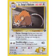 Lt. Surge's Raticate - 53/132 Thumb Nail