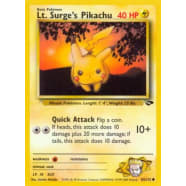 Lt. Surge's Pikachu - 84/132 Thumb Nail