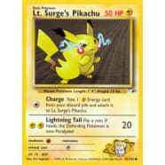 Lt. Surge's Pikachu - 81/132 Thumb Nail