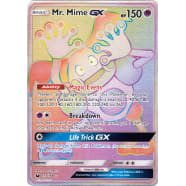 Mr. Mime-GX (Rainbow Rare) - 173/168 Thumb Nail