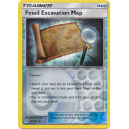 Fossil Excavation Map - 107/131 (Reverse Foil) Thumb Nail