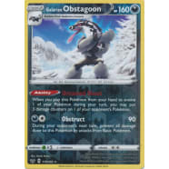 Galarian Obstagoon - 119/202 (Reverse Foil) Thumb Nail