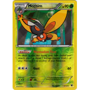 Mothim - 4/124 (Reverse Foil) Thumb Nail