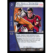 We Had a Team-Up - Team-Up Thumb Nail