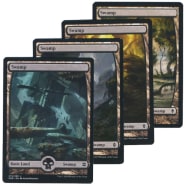 20 Random Full Art Swamps - Basic Land Thumb Nail