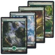 20 Random Full Art Forests - Basic Land Thumb Nail