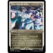 What Must Be Done (Foil-Etched) Thumb Nail