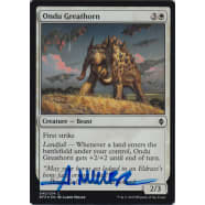 Ondu Greathorn FOIL Signed by Aaron Miller Thumb Nail