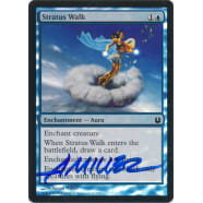 Stratus Walk FOIL Signed by Aaron Miller (Born of the Gods) Thumb Nail