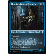 Vhal, Candlekeep Researcher (Foil-Etched) Thumb Nail