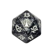 Darksteel - D20 Spindown Life Counter - Black Thumb Nail