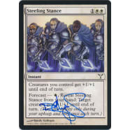 Steeling Stance Signed by Randy Gallegos Thumb Nail