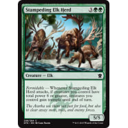 Stampeding Elk Herd Thumb Nail