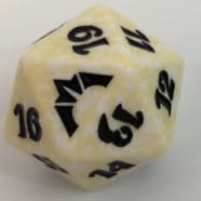 Gatecrash - D20 Spindown Life Counter - Orzhov Thumb Nail