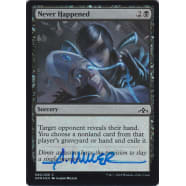 Never Happened FOIL Signed by Aaron Miller Thumb Nail