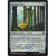 Narnam Cobra FOIL Signed by Christopher Burdett Thumb Nail