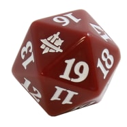 Khans of Tarkir - D20 Spindown Life Counter - Red Thumb Nail