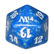 Magic 2014 - D20 Spindown Life Counter - Blue Thumb Nail