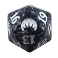 Magic Origins - D20 Spindown Life Counter - Black Thumb Nail