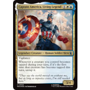 Captain America, Living Legend (Surge Foil) Thumb Nail