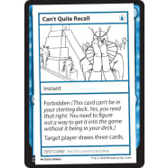 Can't Quite Recall Thumb Nail