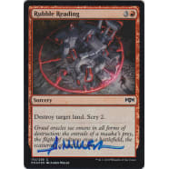 Rubble Reading FOIL Signed by Aaron Miller Thumb Nail