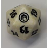 Scars of Mirrodin - D20 Spindown Life Counter - White Thumb Nail