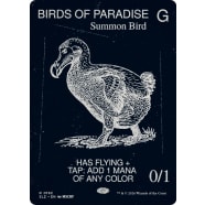 Birds of Paradise (Photonegative) Thumb Nail