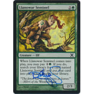 Llanowar Sentinel Signed by Randy Gallegos (10th) Thumb Nail