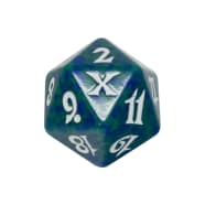 Tenth Edition - D20 Spindown Life Counter - Green Thumb Nail