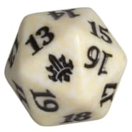 Throne of Eldraine - D20 Spindown Life Counter - White Thumb Nail