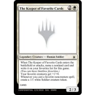 The Keeper of Favorite Cards Thumb Nail
