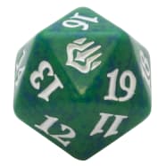 War of the Spark - D20 Spindown Life Counter - Green Thumb Nail