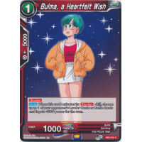 Bulma, a Heartfelt Wish - Dragon Ball Super TCG - Draft Box 06 - Giant Force Thumb Nail